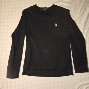 Polo by Ralph Lauren Classic Black Crewneck Sweater